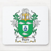 Baars Family Crest Mousepad