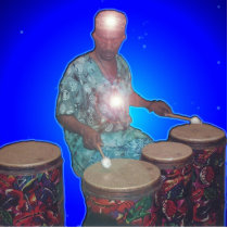 Baba 4 Tubanos photo sculptures