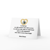 Baba Dioum Quote Card