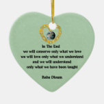 Baba Dioum Quote Christmas Tree Ornament