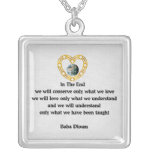 Baba Dioum Quote Necklace