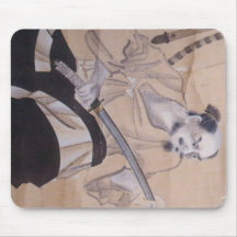 Baba Nobufusa-Samurai Mouse Pads
