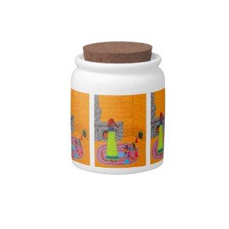 Baba Yaga Candy Jar