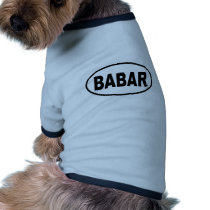 BABAR pet clothing by humorous BABAR pet clothing