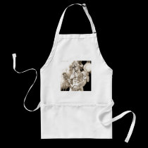 Babarian Warrior Apron by geo_barr Babarian Warrior Apron