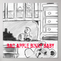 babb, BAD APPLE BINKY BABY Print