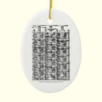 Babbage Difference Engine ornaments