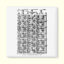 Babbage Difference Engine magnets