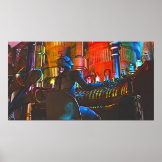 Babbage Player, by Joseph Maas print