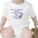 babbb, IM A LOT LIKE MY DADDY HE HAS A BEER BEL... t-shirts