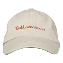 Babboonalicious embroidered hats by TheNicknameStore Babboonalicious embroidered hats