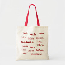babcia canvas bags