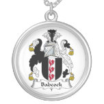 Babcock Family Crest Personalized Necklace