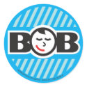 Babe on Board (boy) stickers by proudzazzle Babe on Board (boy) stickers
