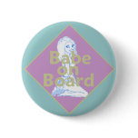 Babe on Board Button