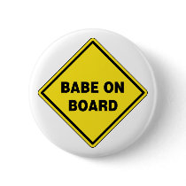 Babe On Board Buttons