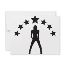 babe with stars icon invitations