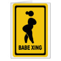 Babe Xing greeting card