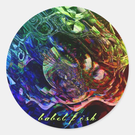 Babel Fish Sticker