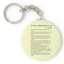Babel in Yiddish Keychains