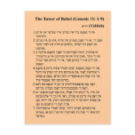 Babel in Yiddish Postcard