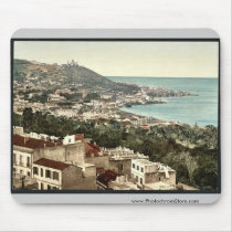 Babel-Oued from Casbah, Algiers, Algeria vintage P Mousepads