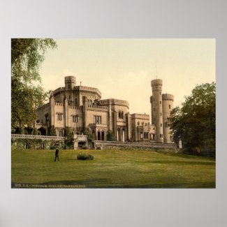 Babelsberg Palace, Potsdam, Berlin, Germany print