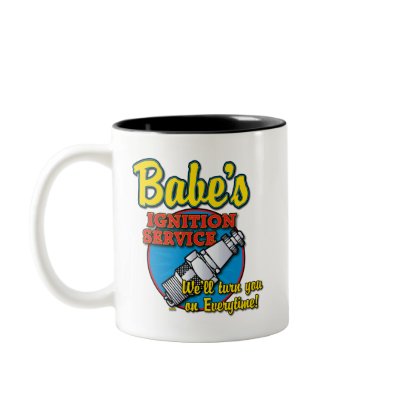 Babe's Ignition Service Mug by JMGNole