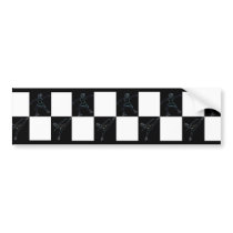 Babes on Blades Bumper Sticker bumper stickers