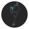 Babes on Blades Sticker