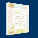 Babies are a blessing canvas prints