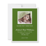 Babies First Christmas Custom Invite