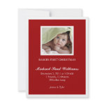 Babies First Christmas Custom Invites