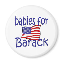 babies for barack magnets