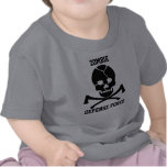 babies Zombie Defense Force: Skulls & Axes t-shirts