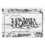 Babington and his Accomplices Greeting Card