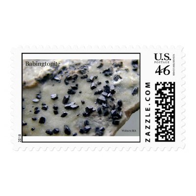 Babingtonite Stamps by Minpics