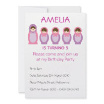 Babooshka Invitation