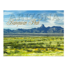 Baboquivari Peak Wilderness, Arizona Postcards