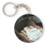 Babt Doll in Cradle Key Chain