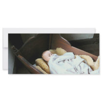Babt Doll in Cradle Custom Rack Card