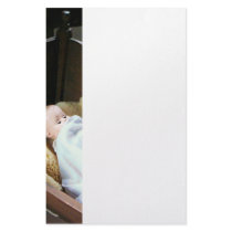 Babt Doll in Cradle Stationery