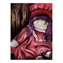 babtized. baby doll. oil painting. posters