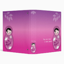 babushka doll Binder binders