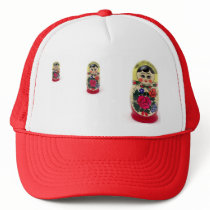 babushka mesh hat