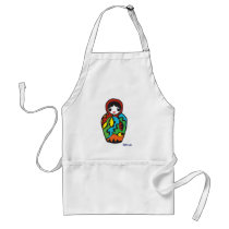 Babushka - Matryoshka Aprons