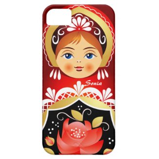 Babushka Matryoshka Russian Doll iPhone 5 Case