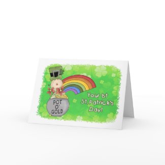 Baby 1st St. Patricks Day card