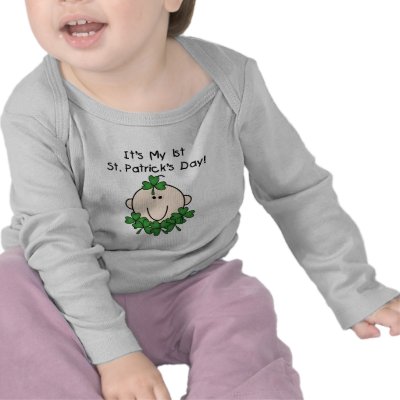 Baby 1st St. Patrick's Day Tshirts and Gifts by st_paddys