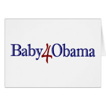 Baby 4 Obama cards